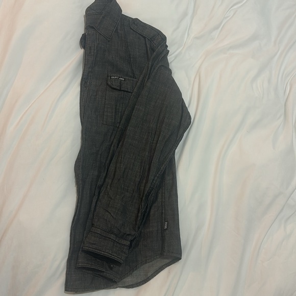 DKNY Jeans 100% Cotton button up long sleeve shirt - Picture 7 of 7